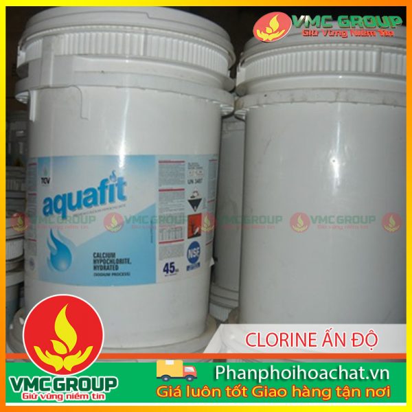 Clorin Aquafit Ấn Độ 70% - Ca(OCl)2 - CANXI HYPOCHLORITE