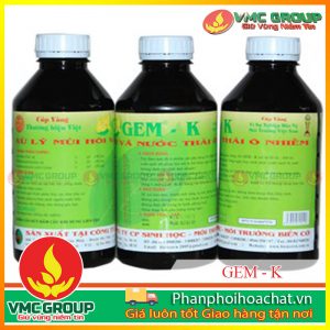 GEM K HÓA CHẤT XỬ LÝ MÙI HÔI