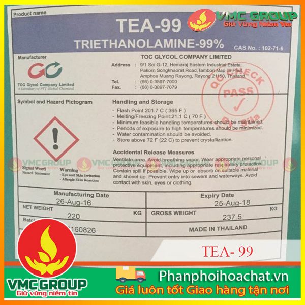 Triethanolamine - TEA 99