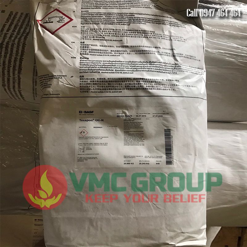CHẤT TẠO BỌT SODIUM LAURYL SULFATE (SLS)