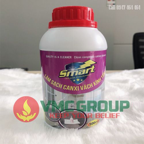 SMART LÀM SẠCH CANXI TRÊN KÍNH 4