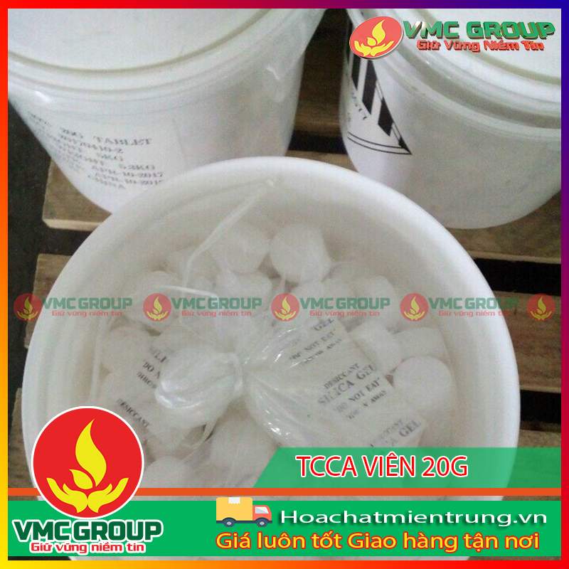 Xô 5kg TCCA VIÊN 20Gram Xô 5kg TCCA VIÊN 20Gram
