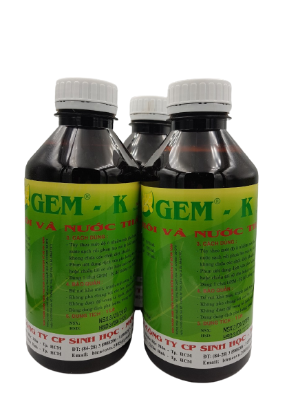 GEM-K HÓA CHẤT XỬ LÝ MÙI HÔI RÁC THẢI