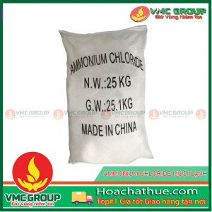 MUỐI LẠNH AMMONIUM CHLORIDE NH4CL 99,5%