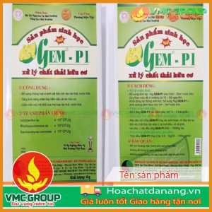 XỬ LÝ CHẤT THẢI – RÁC THẢI GEM P1